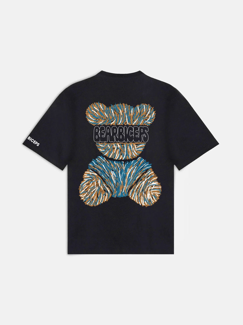 BEARPACK raw bear black tshirt
