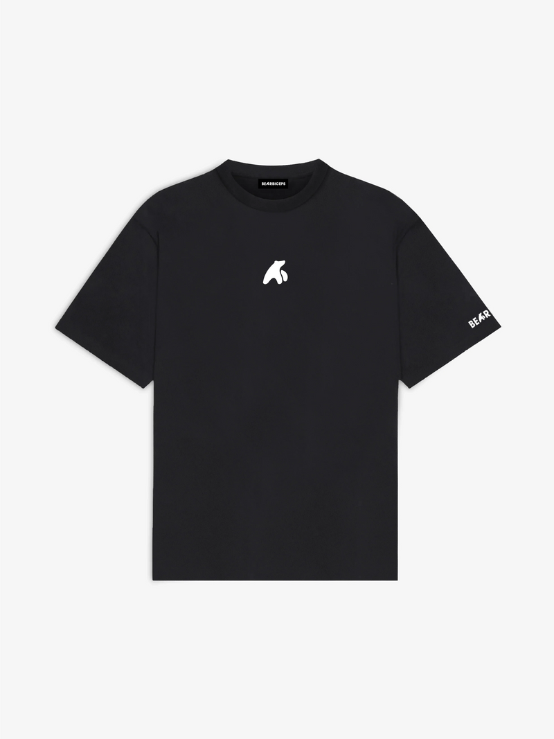 BEARLY BLACK TEE